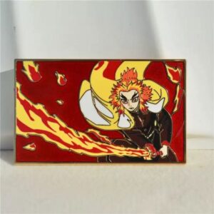 [Pin] Rengoku Kyoujurou, れんごく きょうじゅろう(Rectangle)